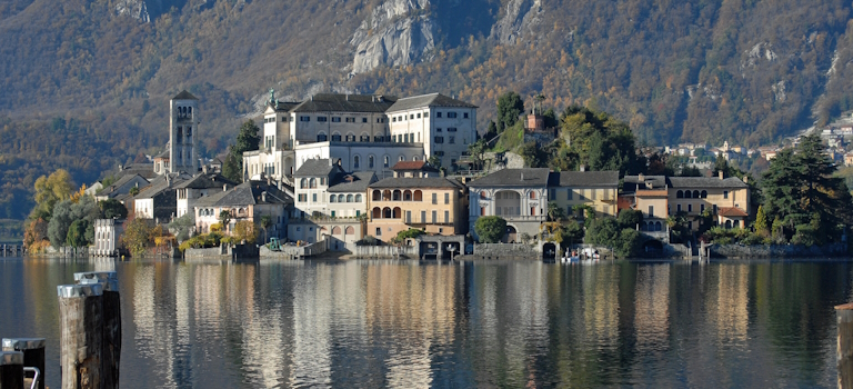 Vista sull'Isola di San Giulio - foto di Fabio Valeggia