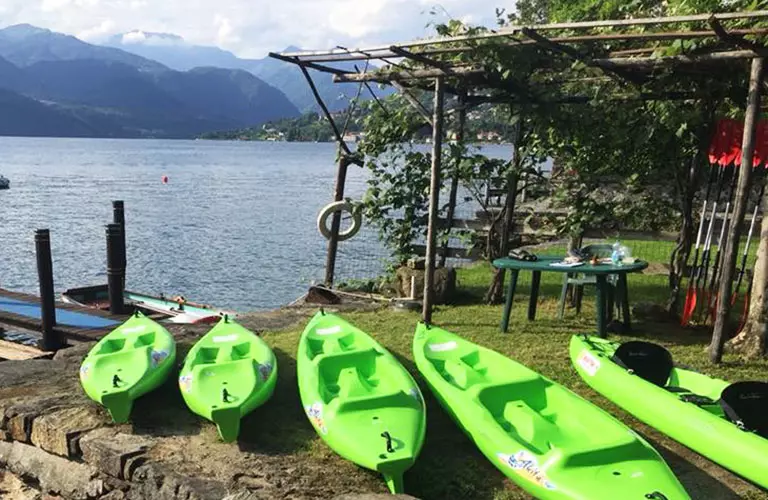 Escursioni in canoa sul lago d'Orta Escursioni in canoa sul lago d'Orta